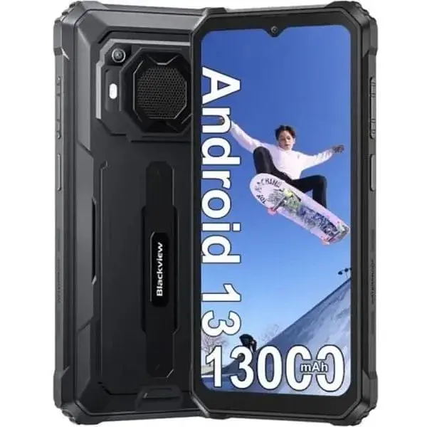 Смартфон Blackview BV6200 Pro 6/128Gb чорний (акб 13000 мач) - фото 9
