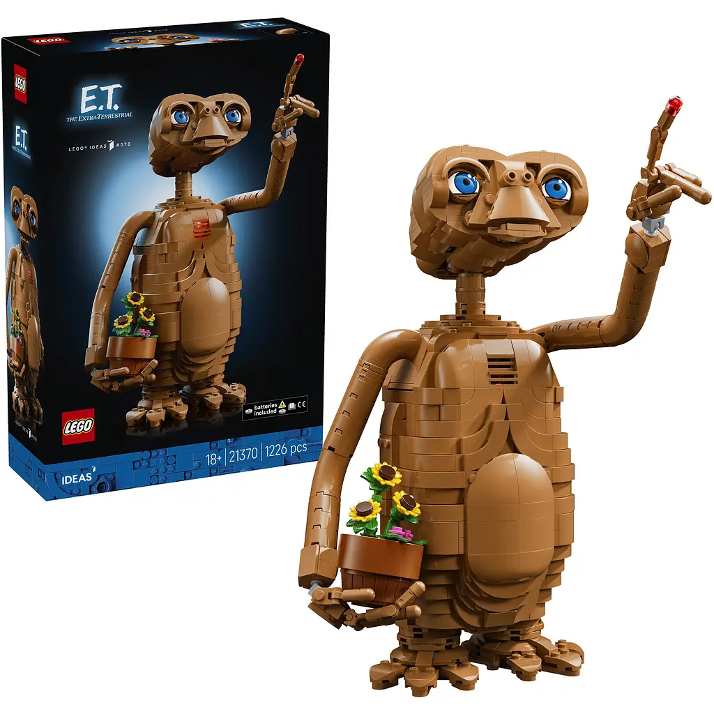 Конструктор LEGO Ideas E.T. the Extra-Terrestrial 1226 ел. (21370) - фото 5
