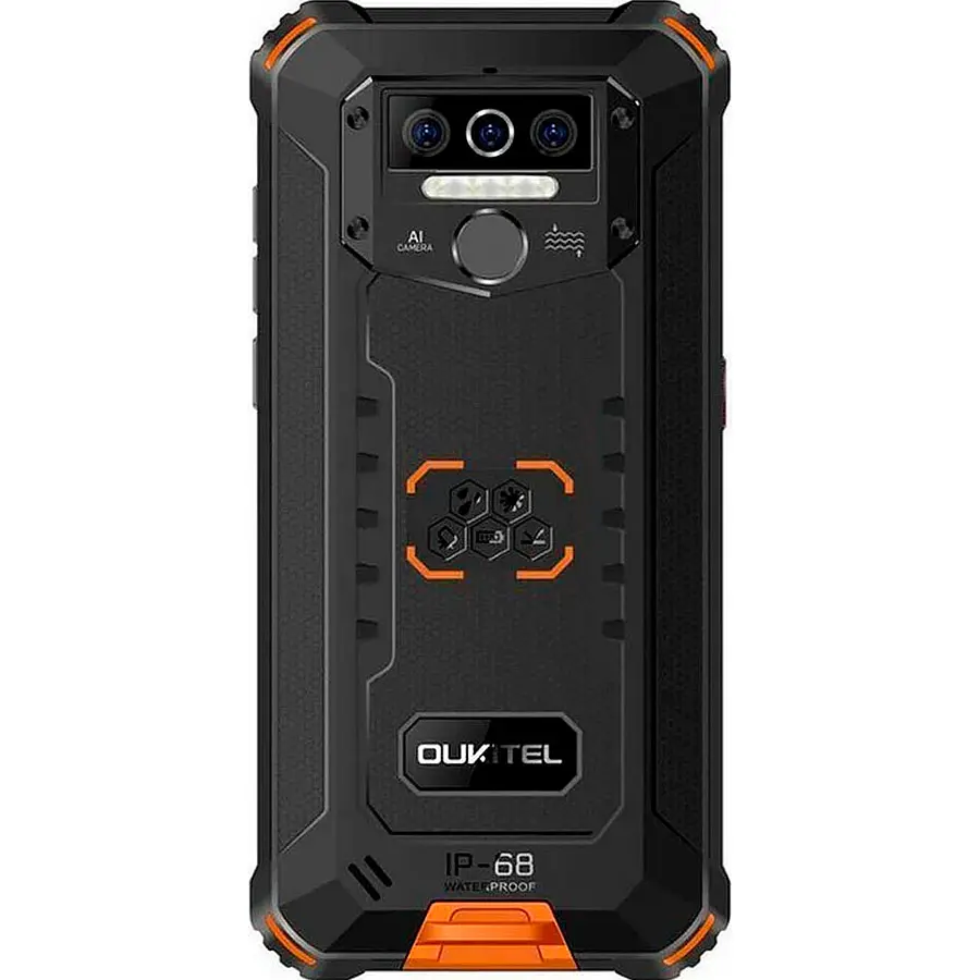 Смартфон Oukitel WP5 Pro 4/64Gb Black/Orange [71996] - фото 4