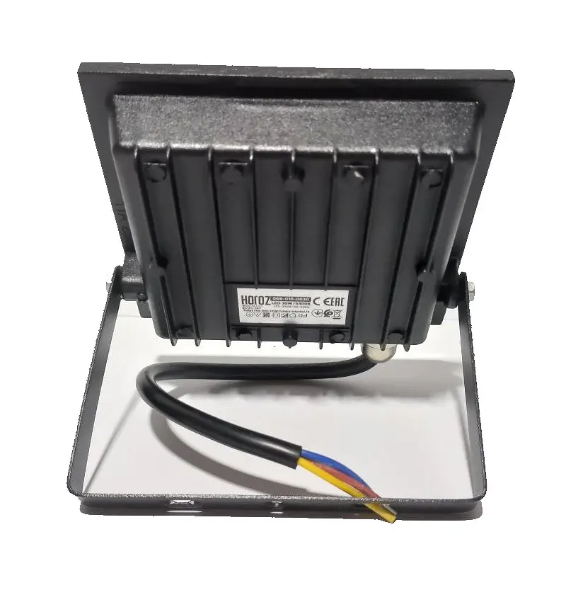 Прожектор світлодіодний Horoz Electric ASLAN-30 30W 6400K чорний - фото 3