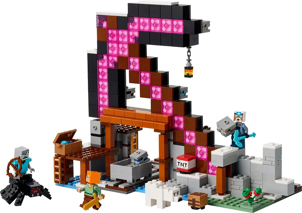 Конструктор LEGO Minecraft Шахта Кирка 530 деталей (21277) - фото 5