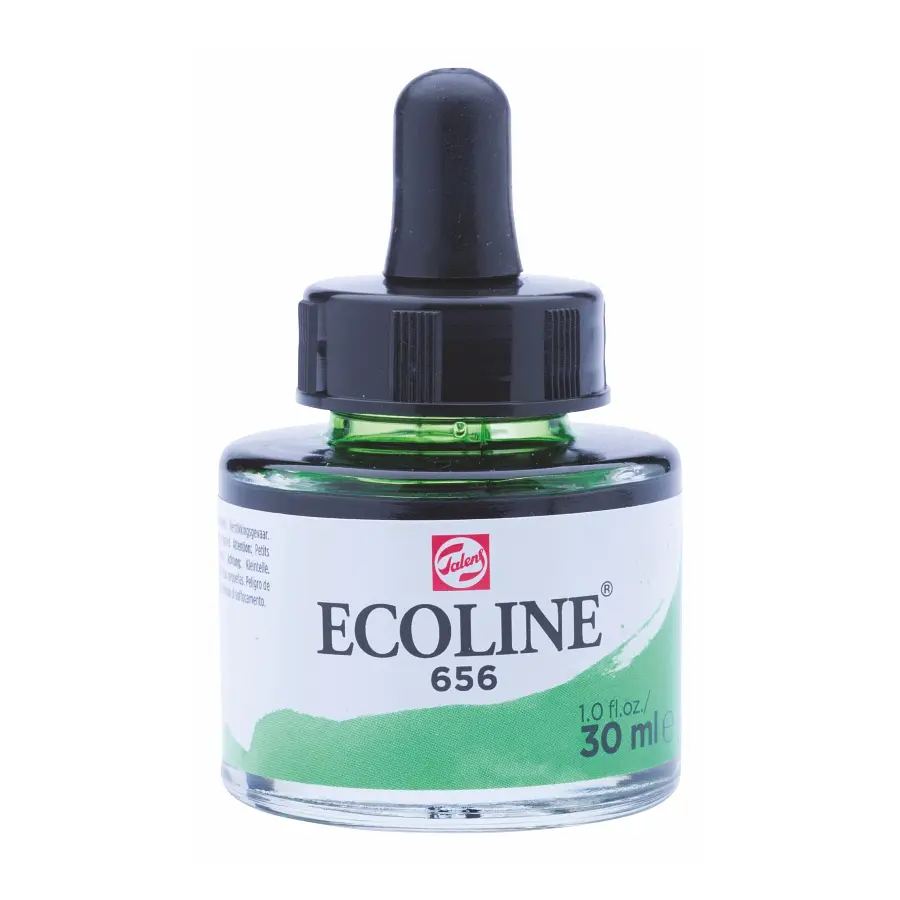 Фарба акварельна рідка Ecoline (656) Зелена лісова 30 мл Royal Talens (8712079407308)