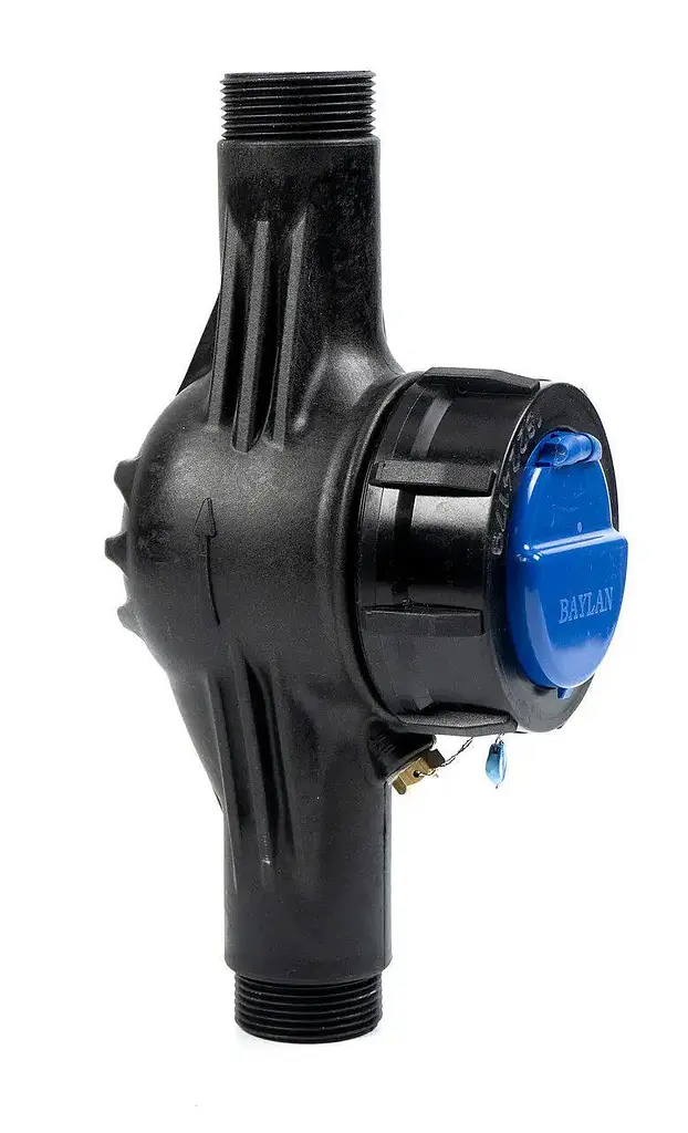 Лічильник холодної води Baylan ТК-3Р пластиковий R200 DN25 під імпульсний вихід зі штуцерами 30412 - фото 3