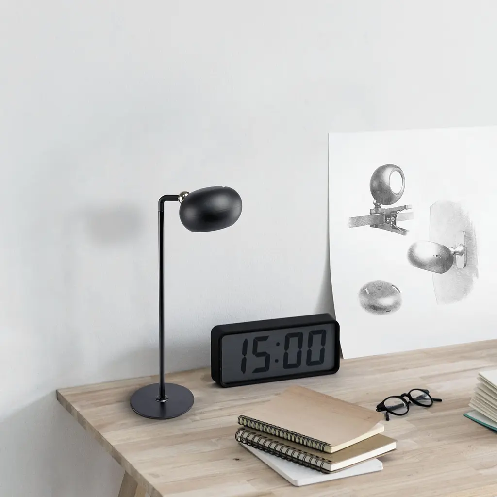 LED лампа настiльна з акумулятором VIDEX VLE-TF18B 3W 3000-5500K Чорна - фото 10