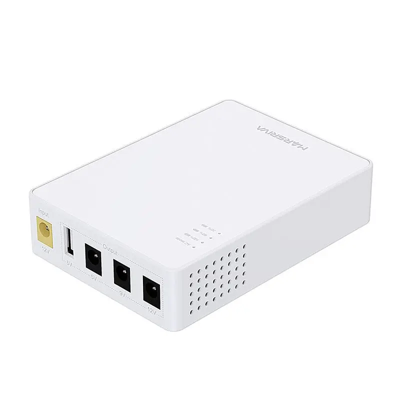 Источник бесперебойного питания MARSRIVA DC UPS для роутеров KP3 3xDC+USB OUT 5V/9V/12V 2А/18W 10000mAh (37Wh) Li-ion (KP3_MARSRIVA) - фото 5