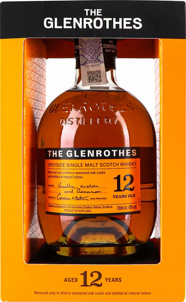 Віскі Glenrothes 12 yo Speyside Single Malt Scotch Whisky 40% 0.7 л у подарунковій упаковці - фото 7