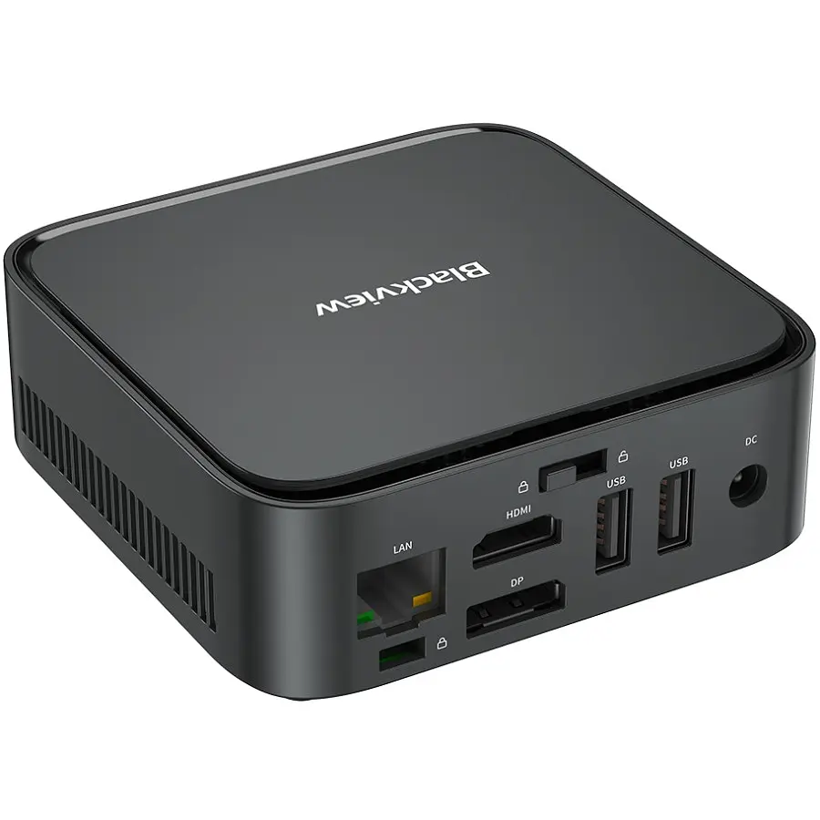 Комп'ютер Blackview Mini PC MP50 Чорний AMD Ryzen 5 3500U/16GB/SSD512GB/K&M - фото 4