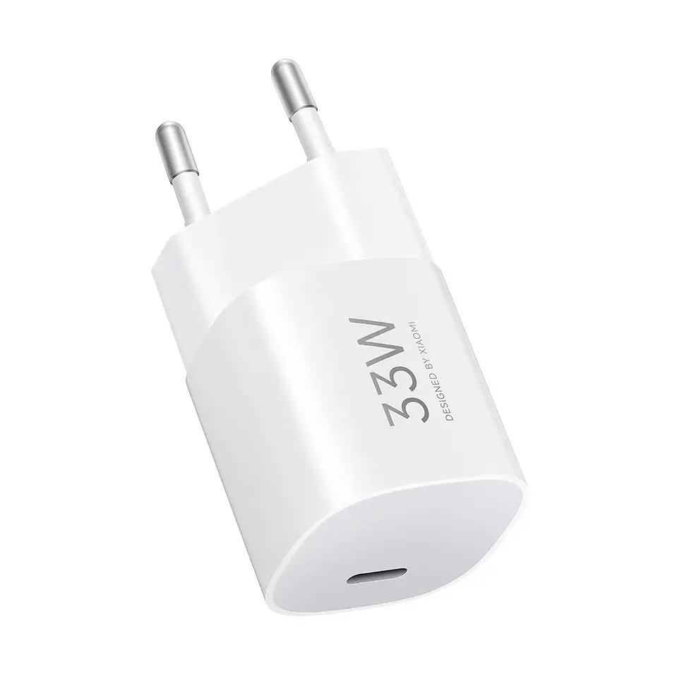 Мережевий зарядний пристрій Xiaomi 33W Nano Power Adapter (USB-C) EU - фото 3