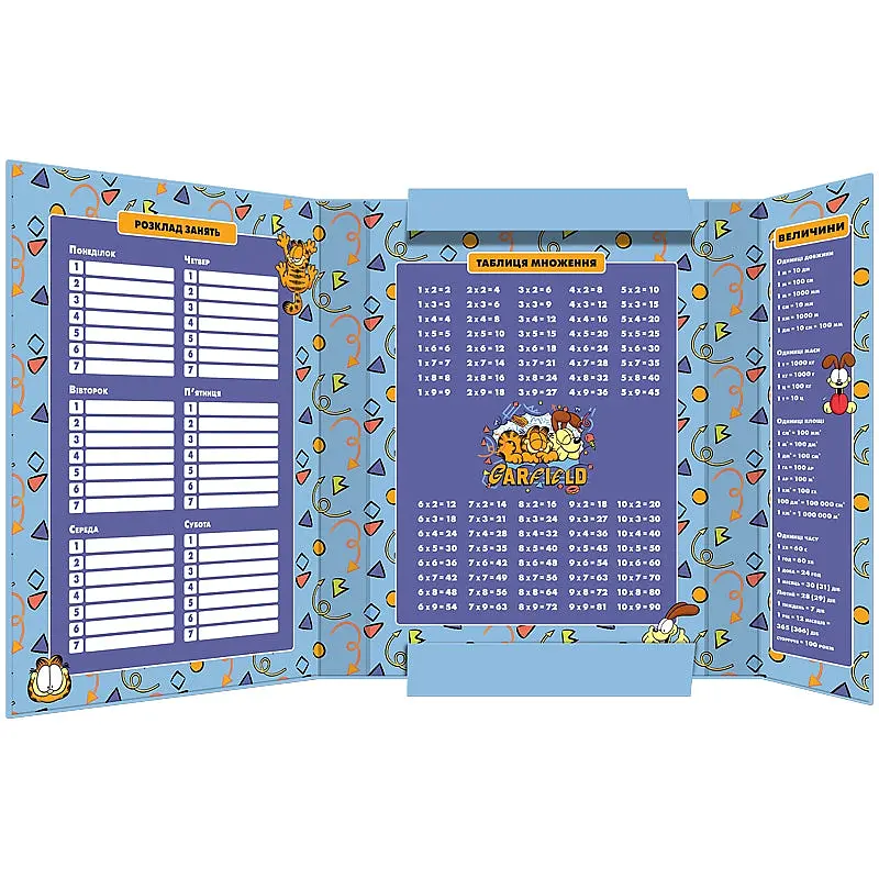 Папка для зошитів Kite Garfield В5 на гумці (GF25-210) - фото 3