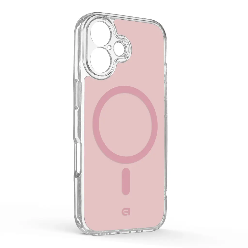 Чохол ArmorStandart Clear Hybrid MagCase для Apple iPhone 17 Pink - фото 2