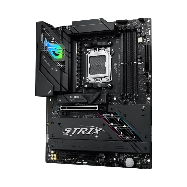 Материнская плата ROG STRIX B850-F GAMING WIFI sAM5 B850 4xDDR5 M.2 HDMI DP USB Wi-Fi BT ATX Asus teh0019019 - фото 4