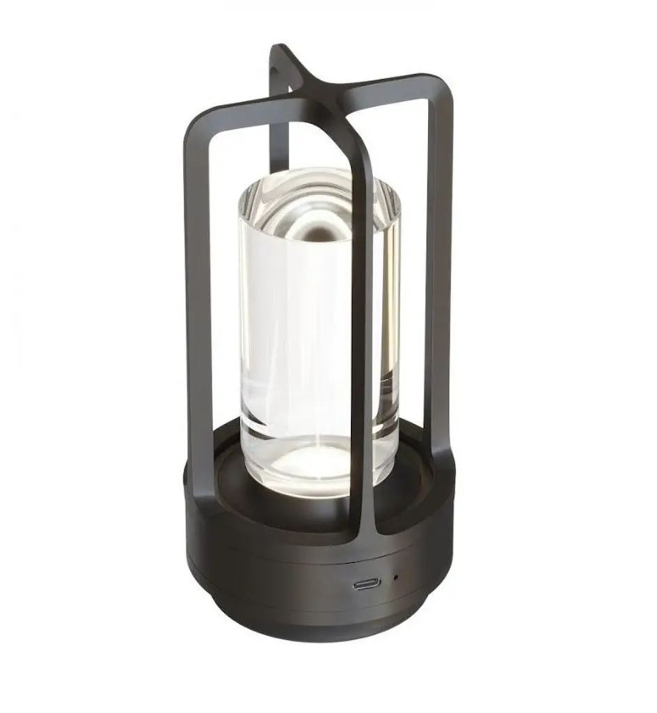 Настільна лампа з акумулятором KLOODI DECO TA-5V CAN CCT BK - фото 3