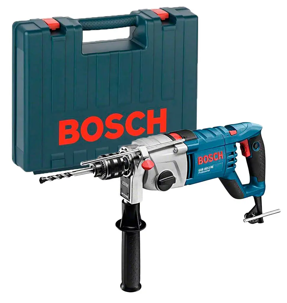 Дриль ударний Bosch GSB 162-2 RE Professional в чемодані