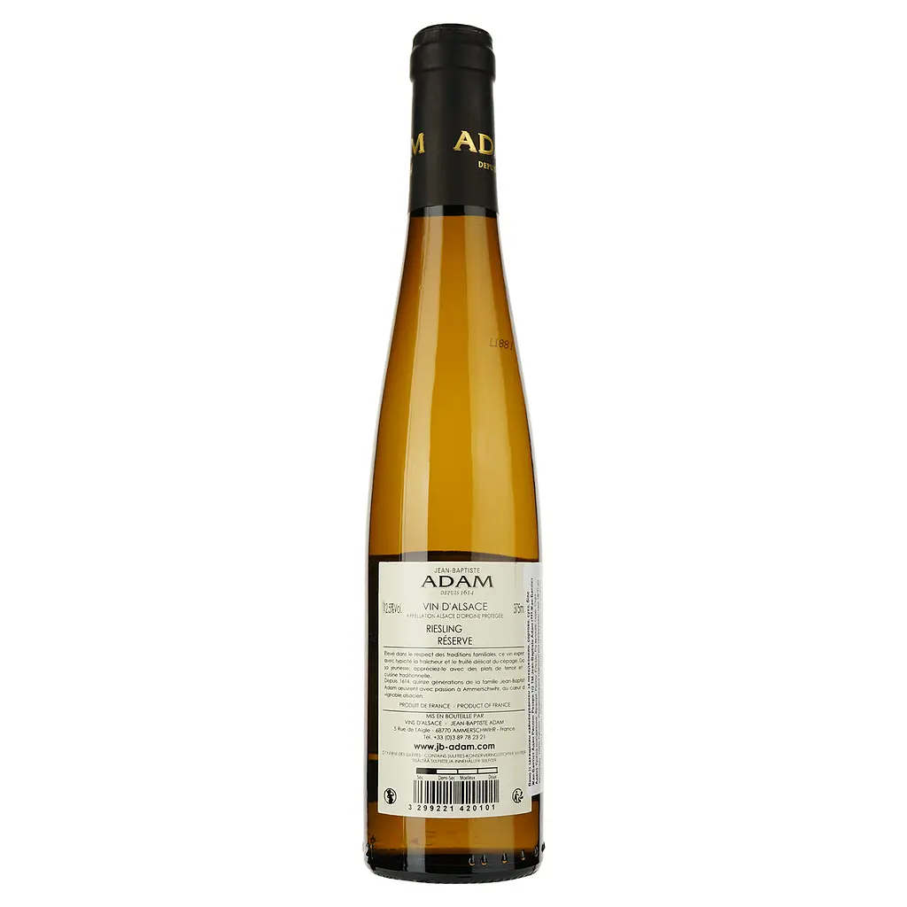 Вино Jean-Baptiste Adam Riesling Réserve біле сухе 0.375 л - фото 2