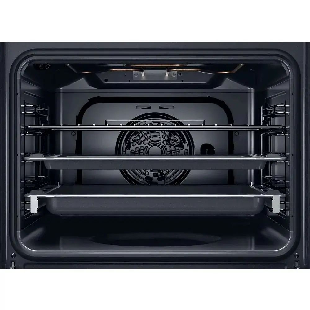 Духовой шкаф электрический Whirlpool 71 л A+ дисплей конвекция телескопические направляющие черный - фото 7