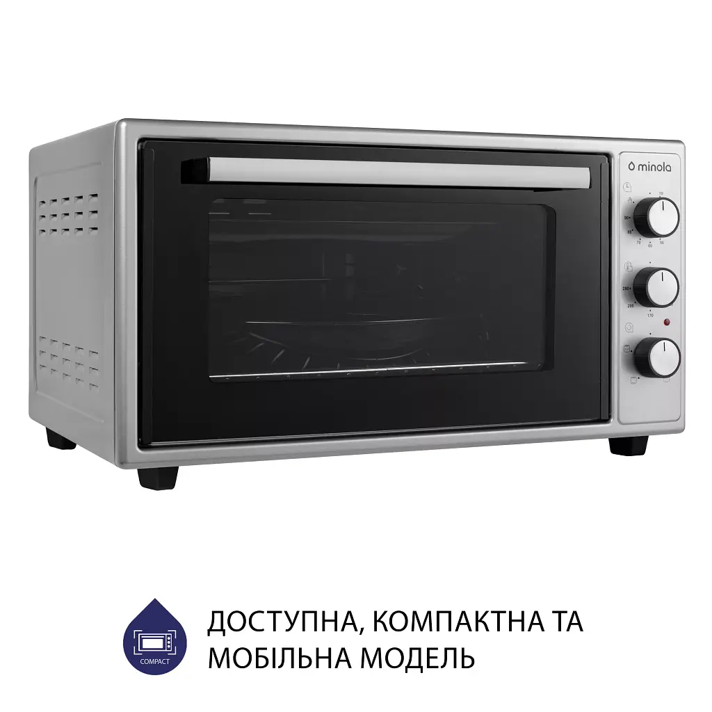 Електрична піч Minola FOEV 4815 GR - фото 4