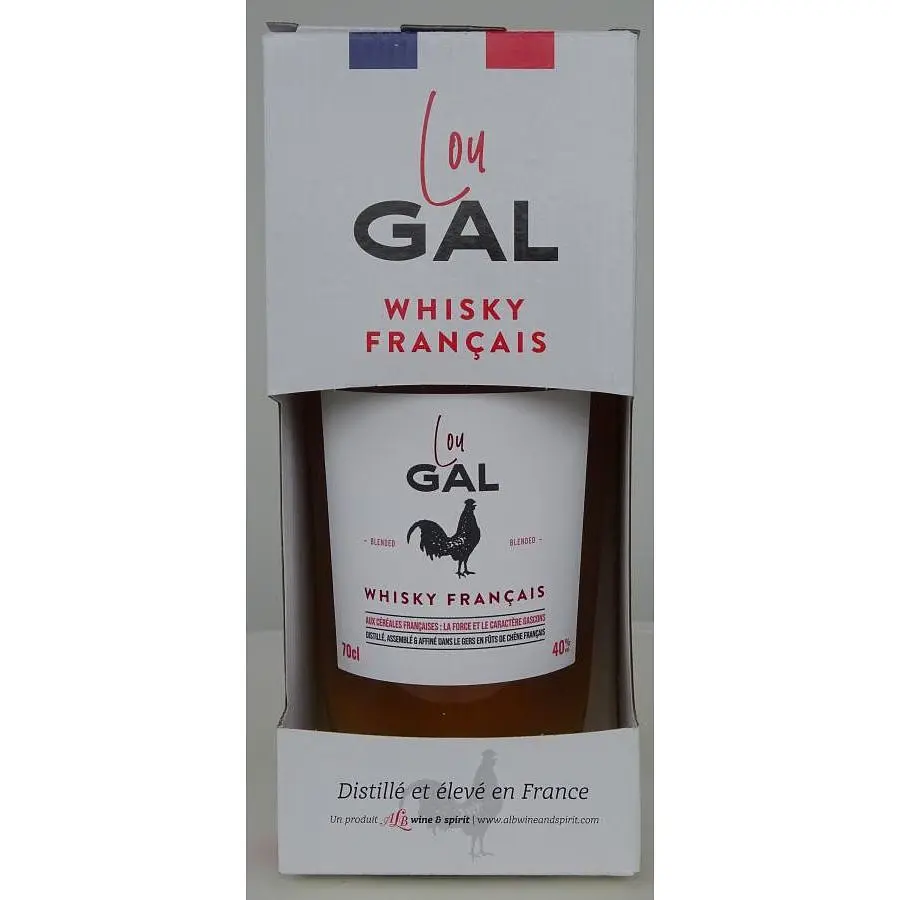 Віскі Lou Gal French 40% 0.7 л в подарунковій коробці - фото 3