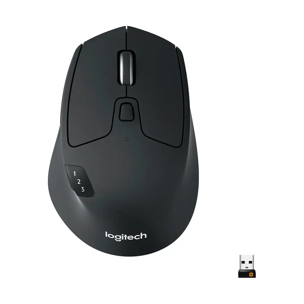 Мишка Logitech M720 Triathlon Wireless/Bluetooth Black (910-004791)