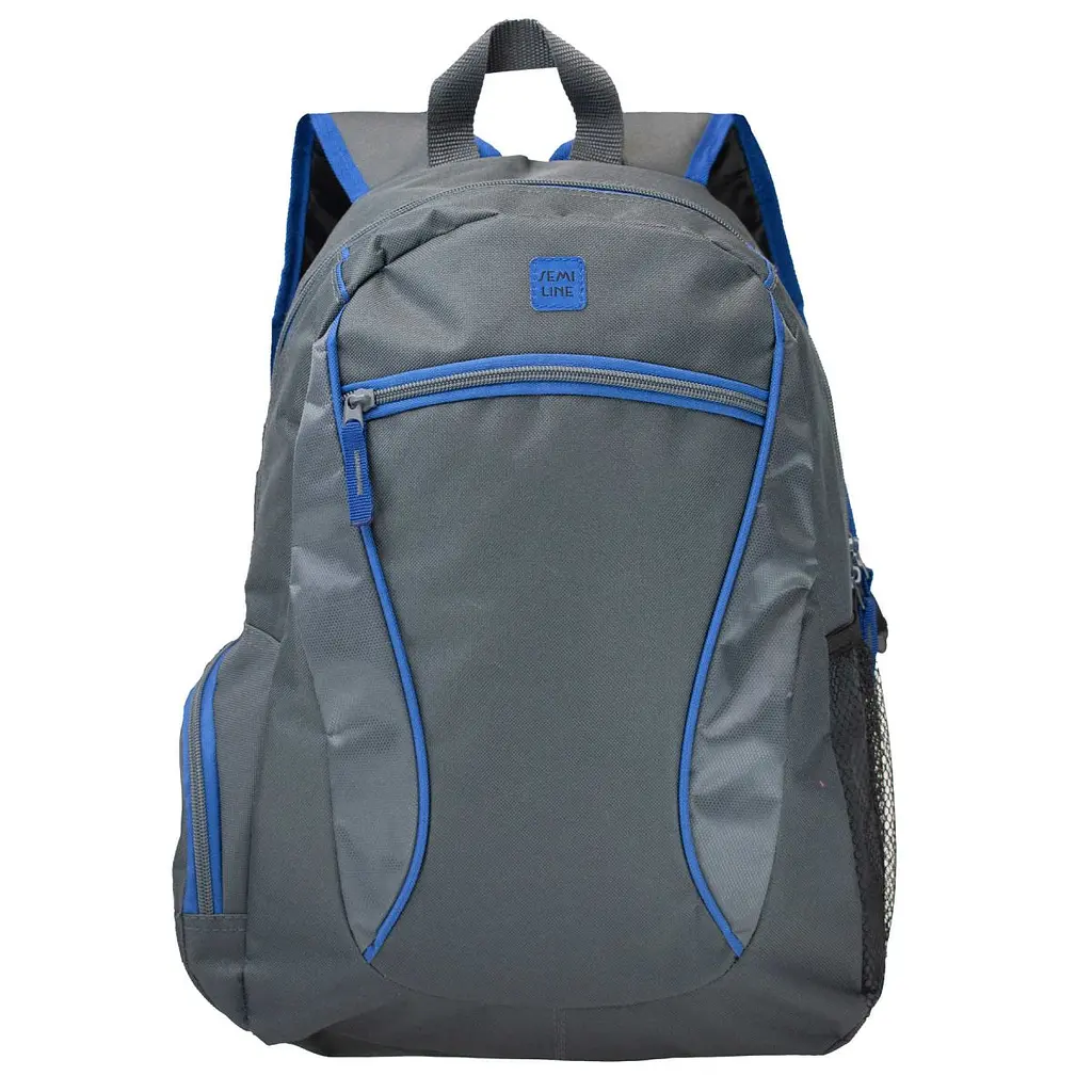 Рюкзак міський Semi Line 18 Grey/Blue Elements (J4917-3) - фото 2