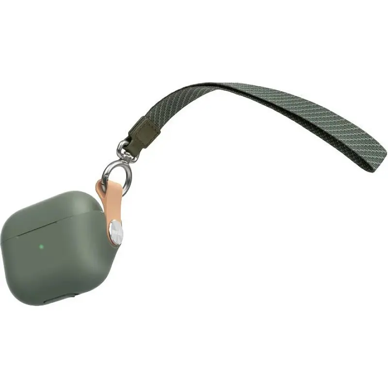 Чохол Moshi Pebbo Case Mint Green для AirPods 3rd Gen зелений (99MO123843) - фото 3