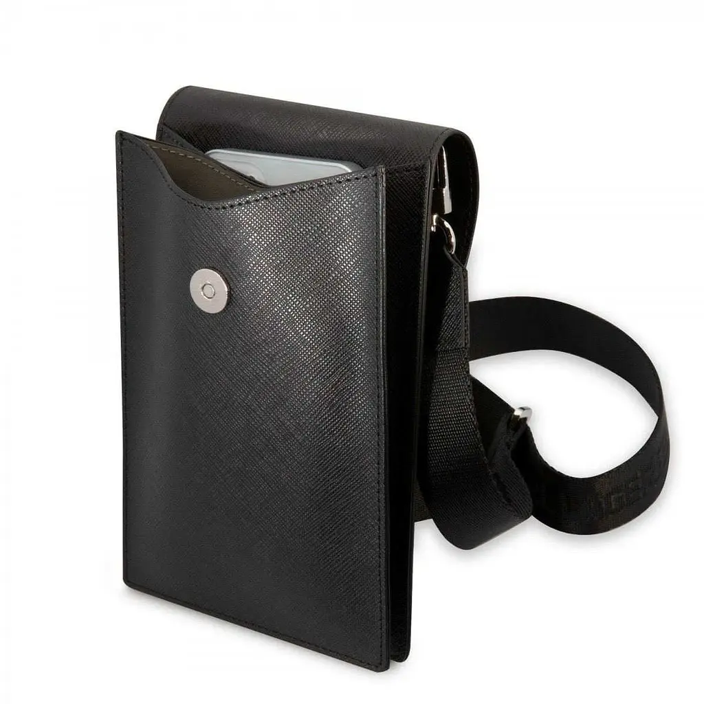 Чехол Karl Lagerfeld Saffiano Rue Saint Guillaume Black - фото 4