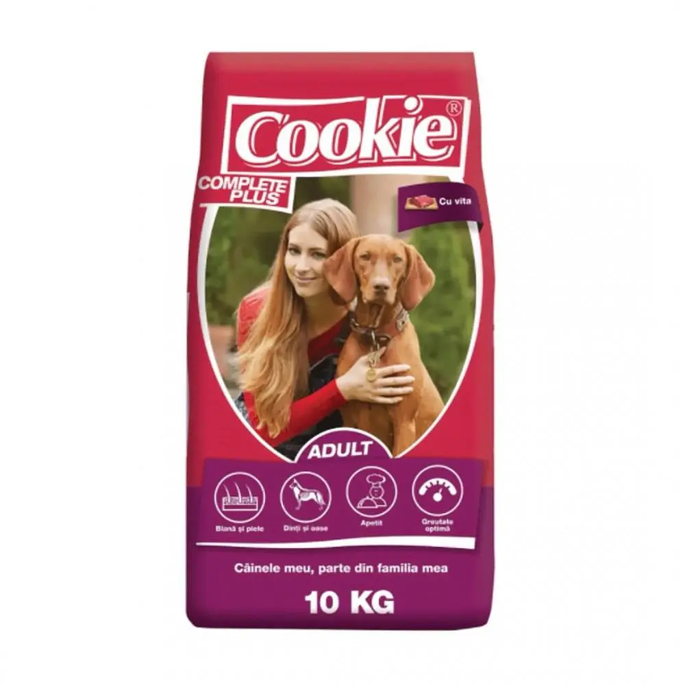Корм сухий Cookie with Beef з яловичиною для дорослих собак, 10 кг - фото 2