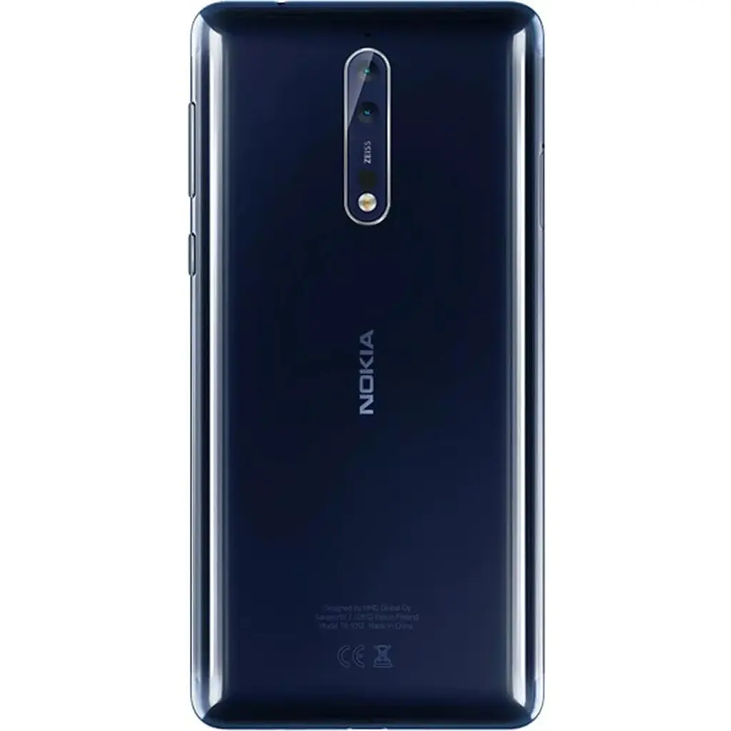 Смартфон Nokia 8 4/64GB Polished Blue (Global) REFURBISHED - фото 2