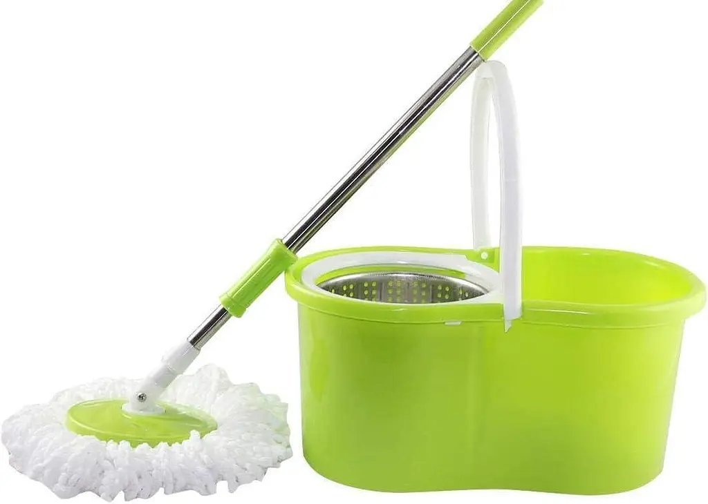 Швабра з відром обертове на 360° Rotary Mop Wash X ∙ Турбо-швабра 360° Rotary Mop Wash X з віджимом - фото 3