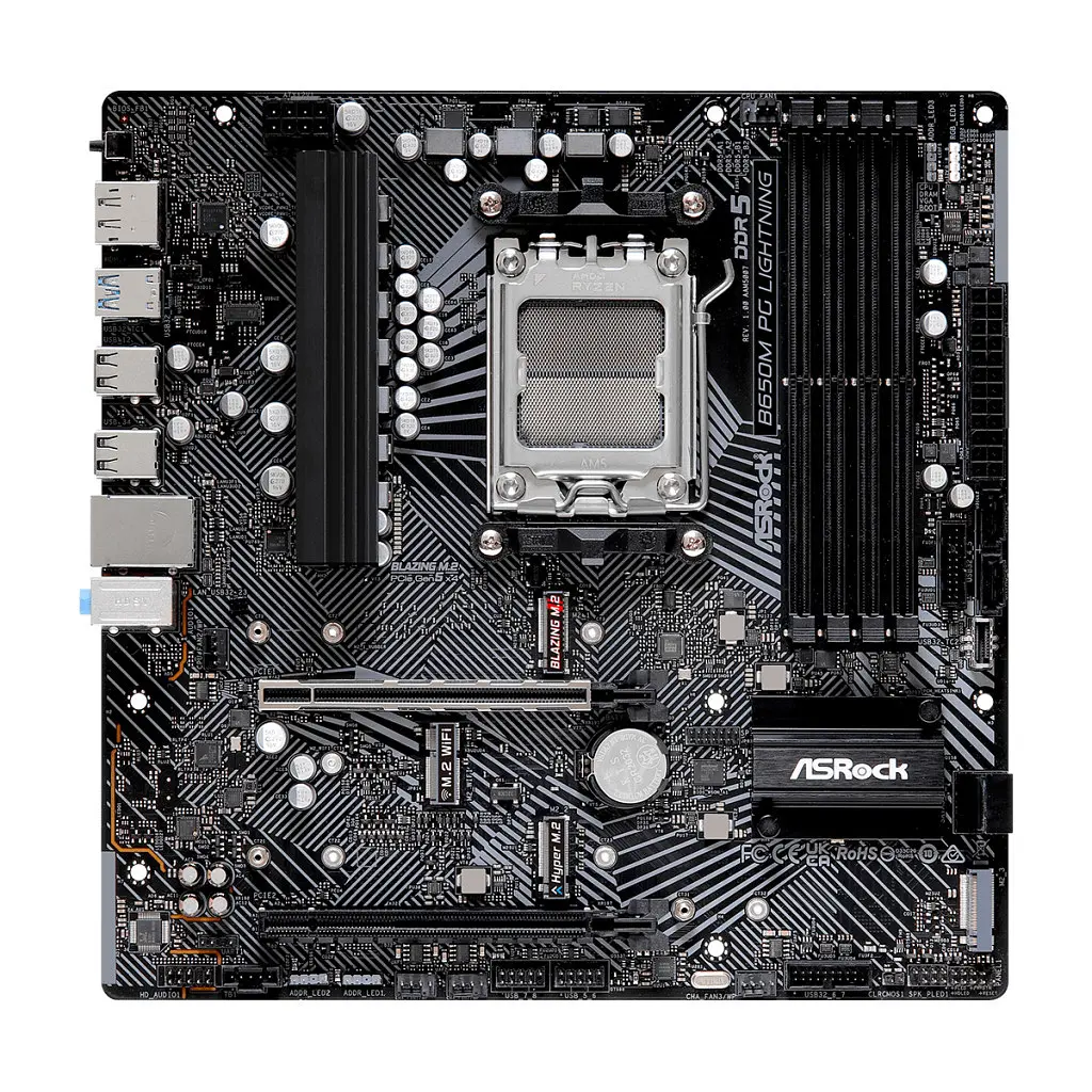 Материнська плата ASRock B650M PG LIGHTNING - фото 2