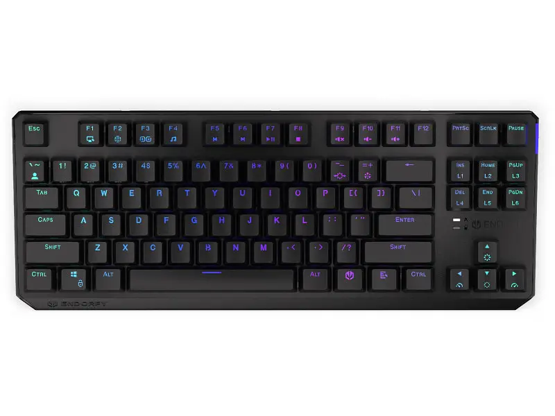 Клавіатура ENDORFY Thock TKL Wireless Red (EY5A080) Kailh Box Red - фото 8