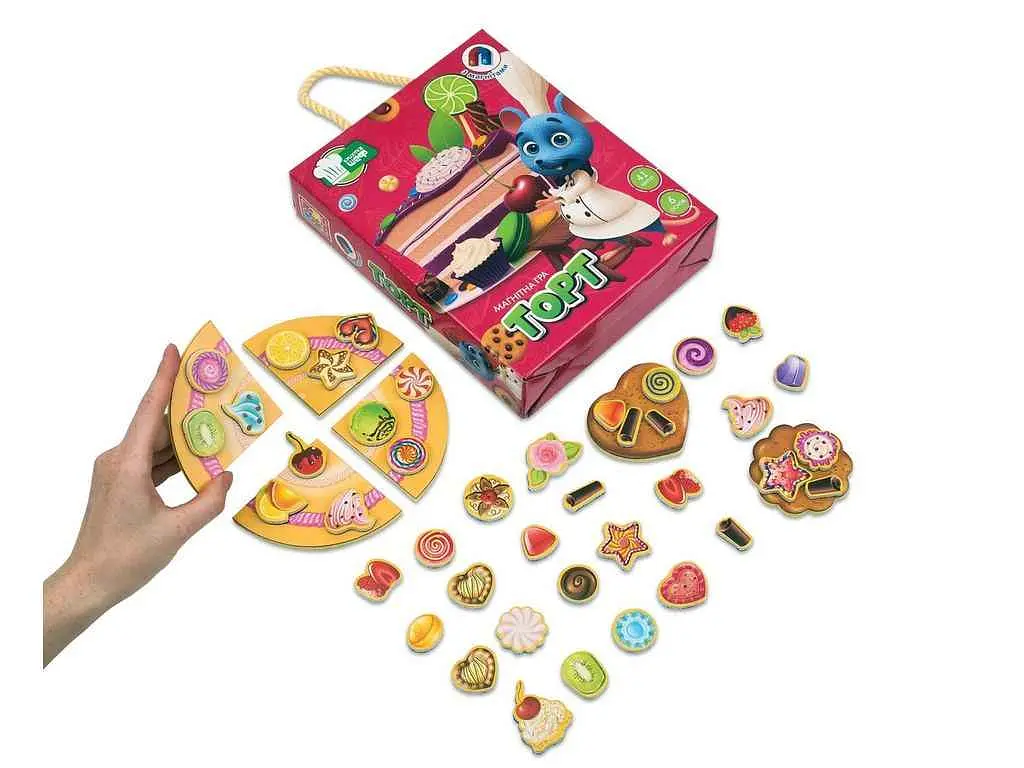 Гра розвиваюча VLADI TOYS "Торт" магнітна VT3004-01 - фото 2