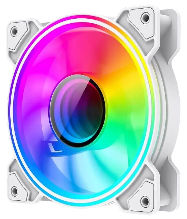 Вентилятор GameMax Dual Ring Infinity WH (Dual Ring Infinity WH) - фото 5