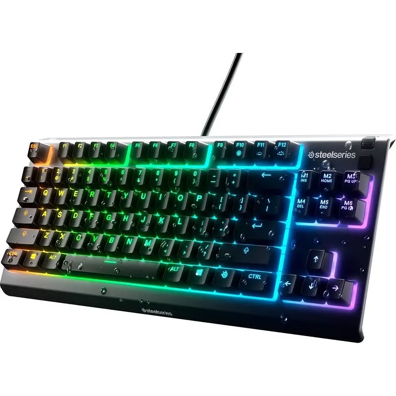 Клавіатура ігрова SteelSeries Apex 3 TKL UA Чорний - фото 3