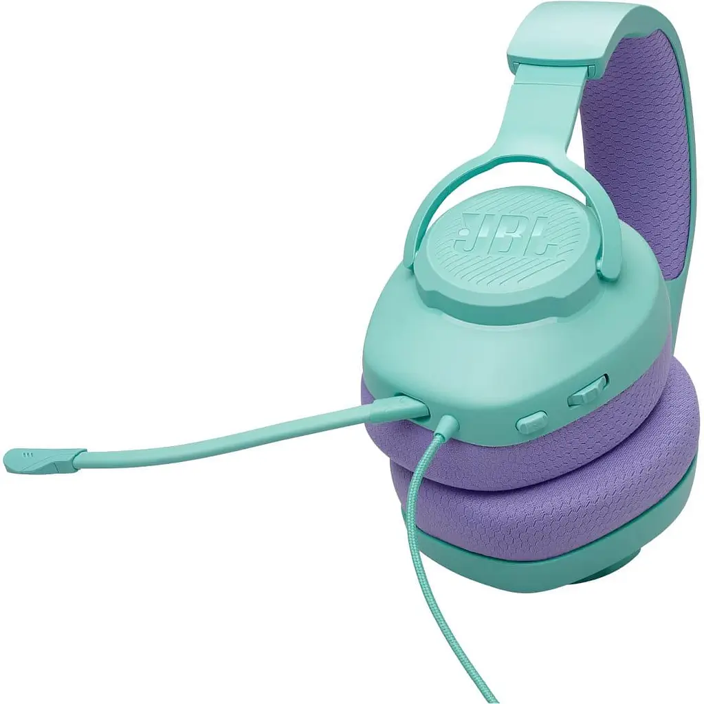 Ігрова гарнітура JBL Quantum 100M2 Cyan (JBLQTUM100M2CYN) - фото 3