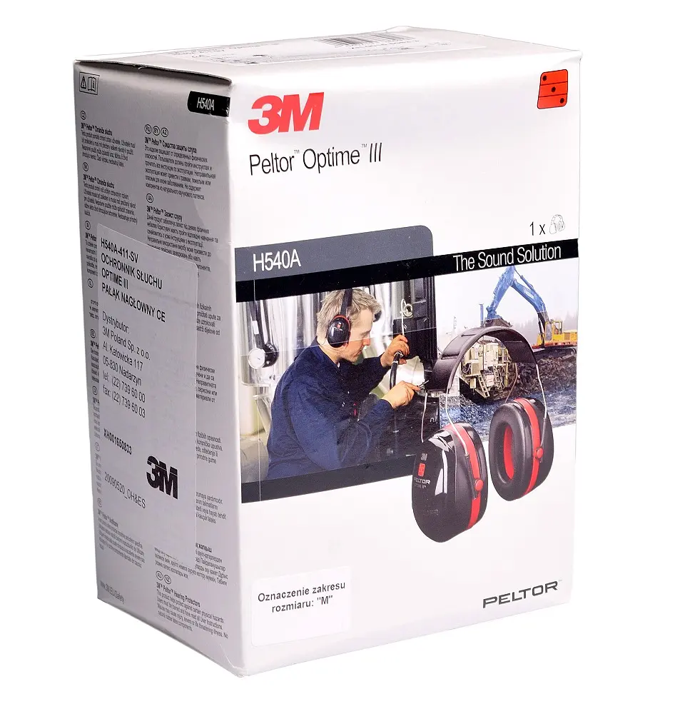 Наушники противошумные защитные 3M Peltor Optime III H540A SNR 35 дБ (939-02) - фото 3