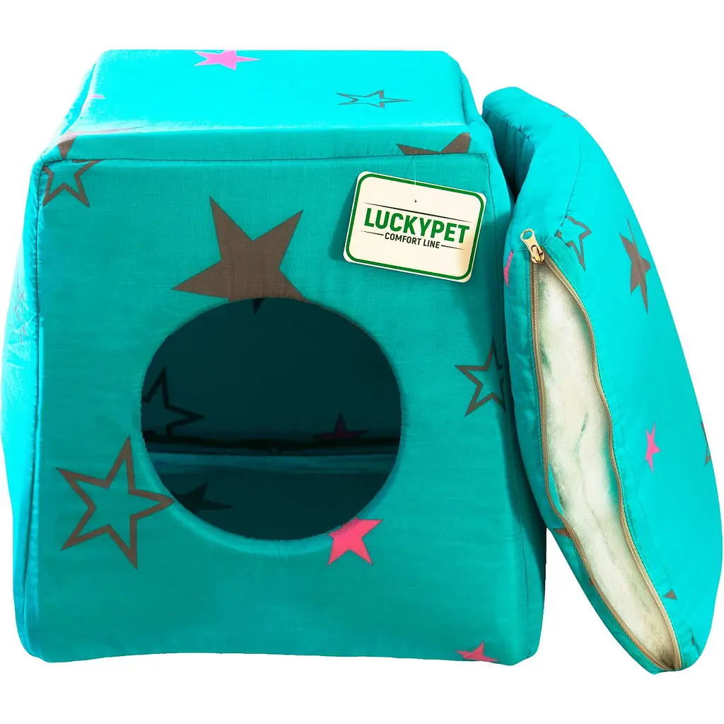 Куб Lucky Pet №1 Марс, 36x36 см, бирюзовый - фото 2