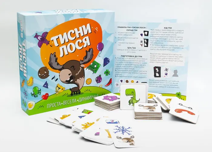 Настольная игра Fun Games Shop Жми Лося! (укр.) (FGS43) - фото 8