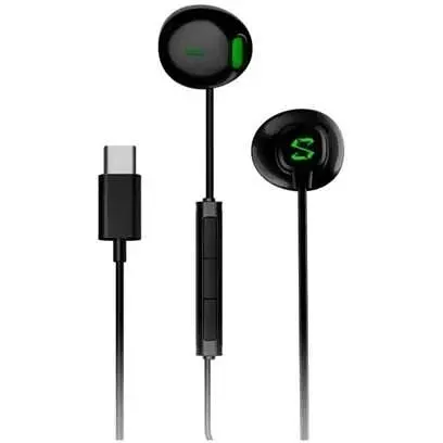 Наушники Xiaomi Shark Type-C Earphone Black (BE07) - фото 2