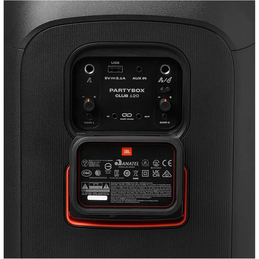 Акустична система JBL PartyBox Club 120 Black (JBLPBCLUB120EP) - фото 11