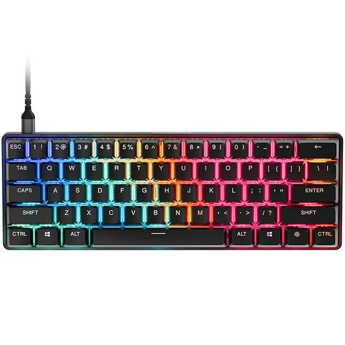 Клавіатура ігрова SteelSeries Apex Pro Mini Gen 3 UA HyperMagnetic, OmniPoint 3.0, OLED (64913) - фото 4
