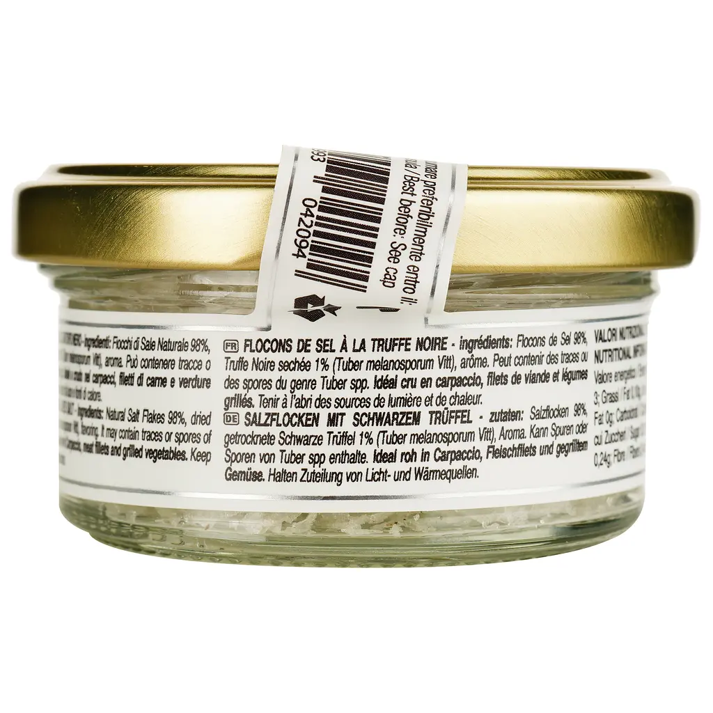 Соль Tartufi Jimmy с хлопьями из черного трюфеля, 30 г (863613) - фото 2