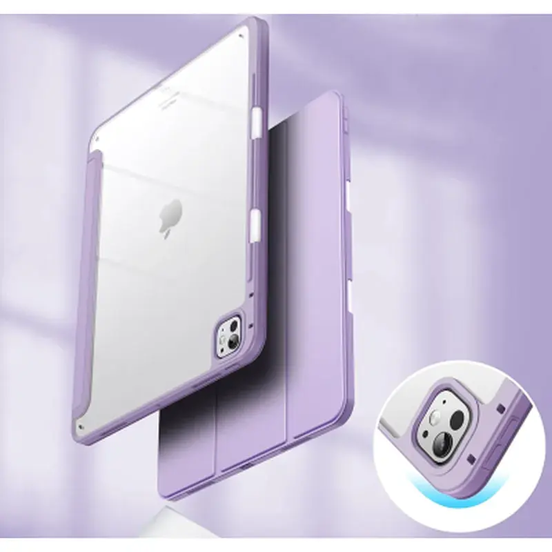 Чохол до планшета BeCover Soft Edge TPU Apple iPad Pro 13" M4 2024 Purple (711719) - фото 3