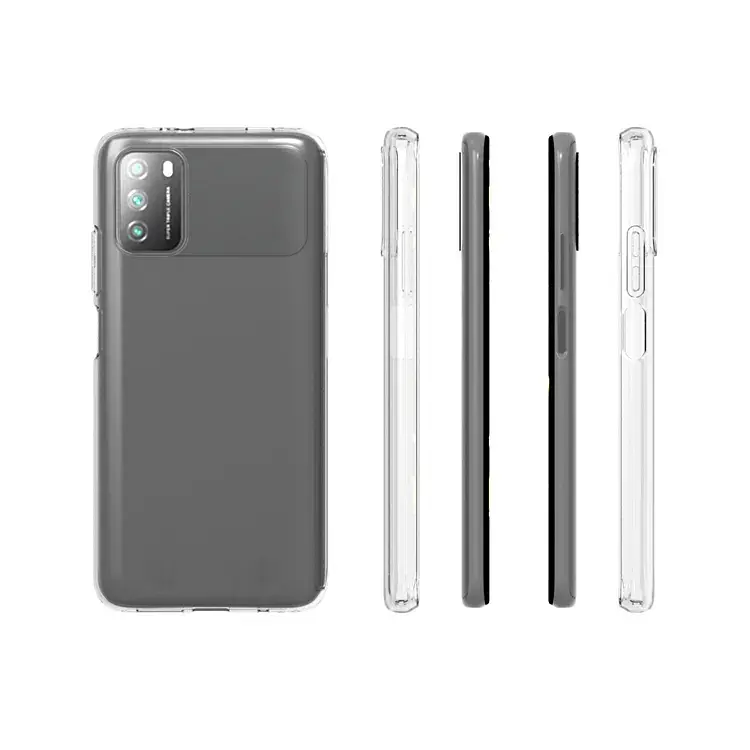 Силиконовый чехол BeCover для Poco M3 Transparancy (705653) - фото 2