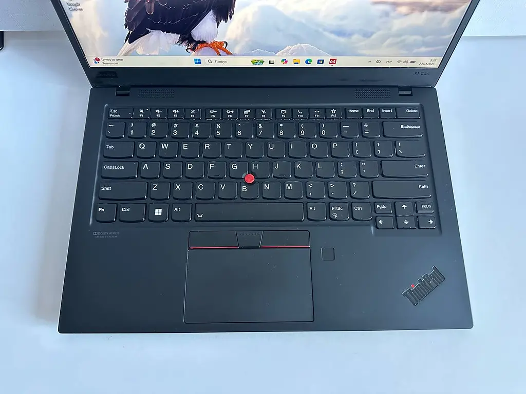 Ноутбук Lenovo Thinkpad X1 Carbon 8th Gen 14" Б/у (i7-10610U / 16GB / SSD 512GB / 1920x1080 IPS Touch) Refurbished - фото 3