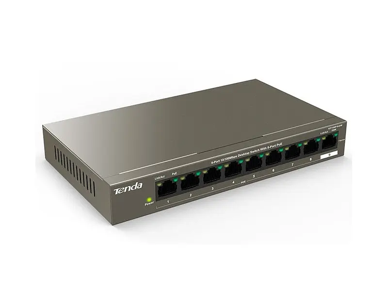 Комутатор Tenda TEF1109P-8-63W - фото 2