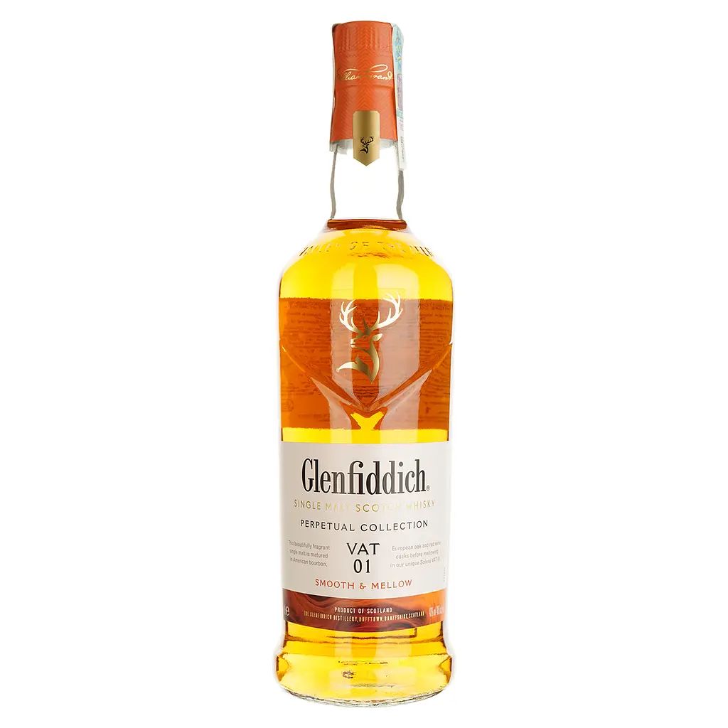 Віскі Glenfiddich Perpetual Collection VAT 01 40% 1 л в коробці  - фото 3