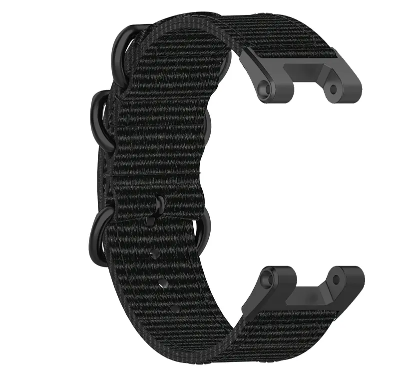 Нейлоновий ремінець Primo Traveller для годинника Xiaomi Amazfit T-Rex (A1918)/T-Rex Pro (A2013) Black - фото 5