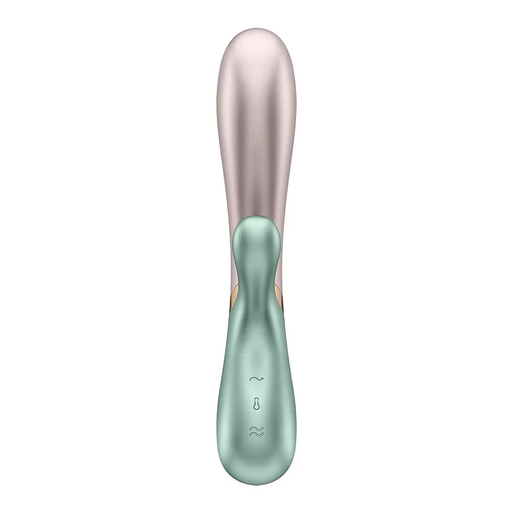 Смарт вібратор-кролик Satisfyer Hot Lover з підігрівом (Зелений) - фото 6