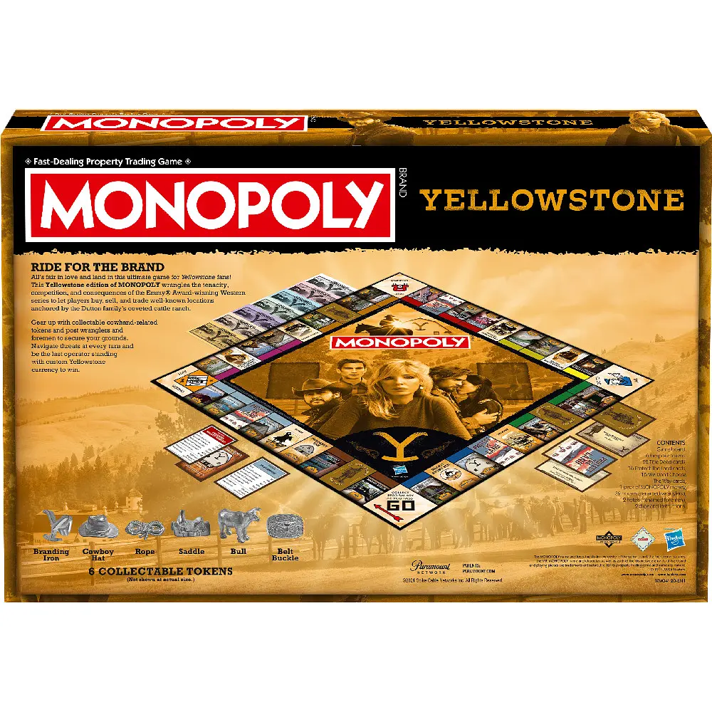 Настільна гра YELLOWSTONE Monopoly - фото 7