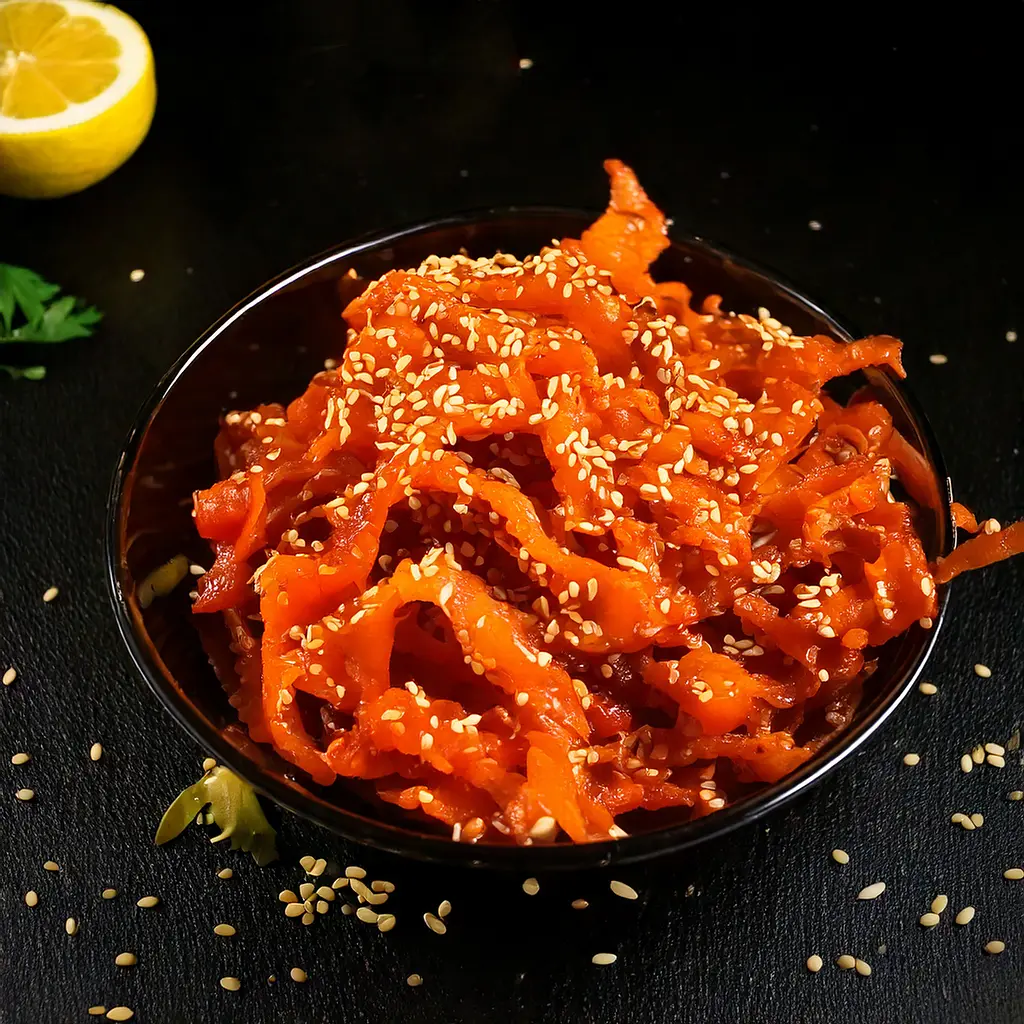 Кальмар сушеный соленый До Бочкового с кунжутом 1 кг - фото 6